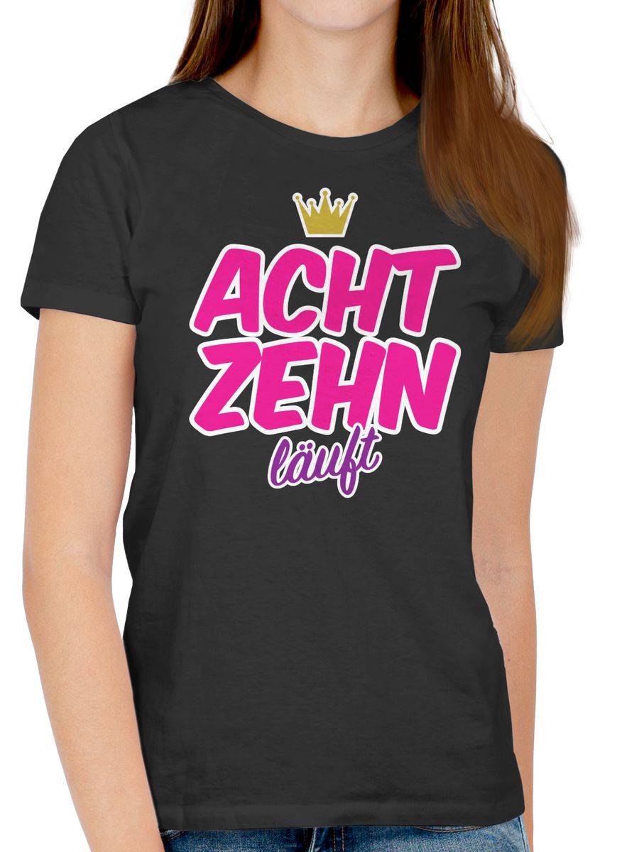 Shirtracer Achtzehnter Läuft Krone: Tshirt Rucksack Shirtracer