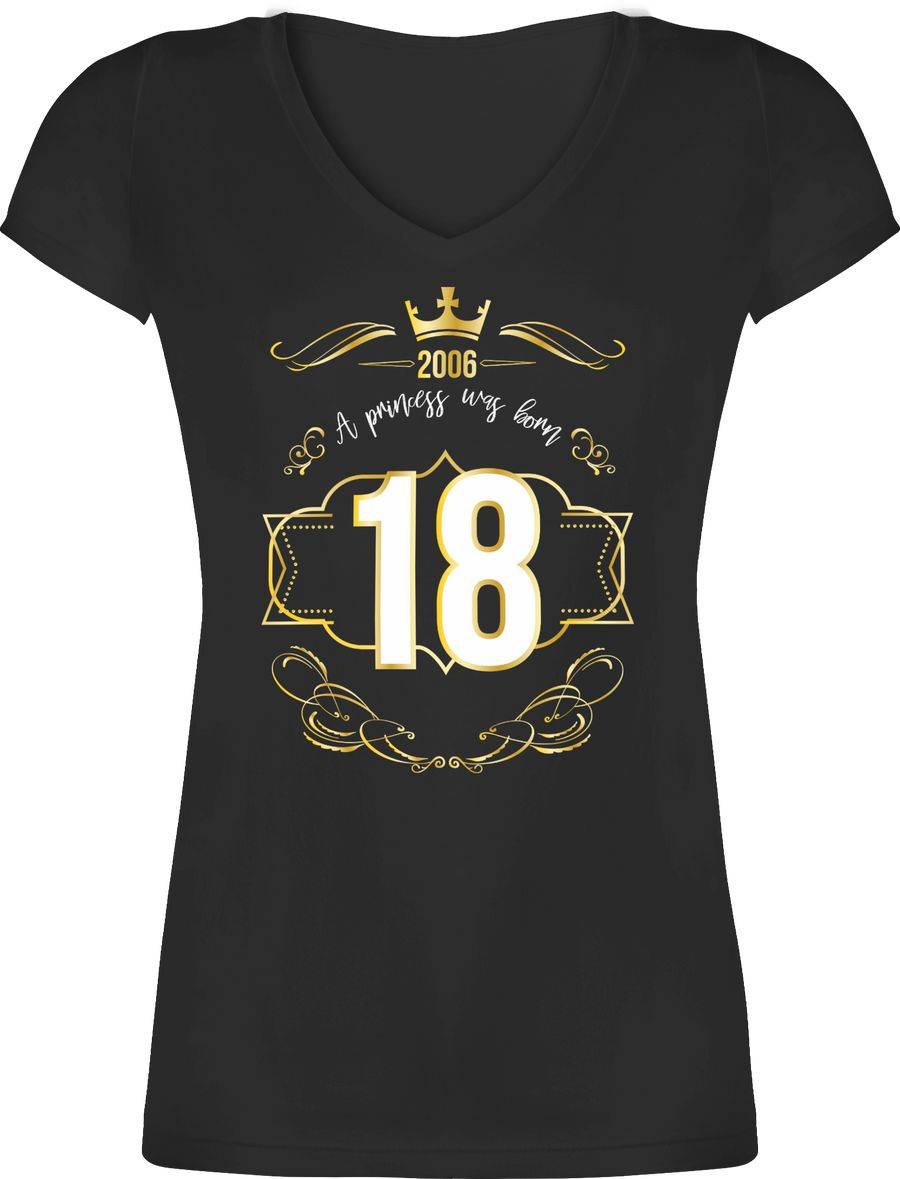 Shirtracer Achtzehnter Prinzessin Mädchen 2006 Shirts & Mehr Shirtracer