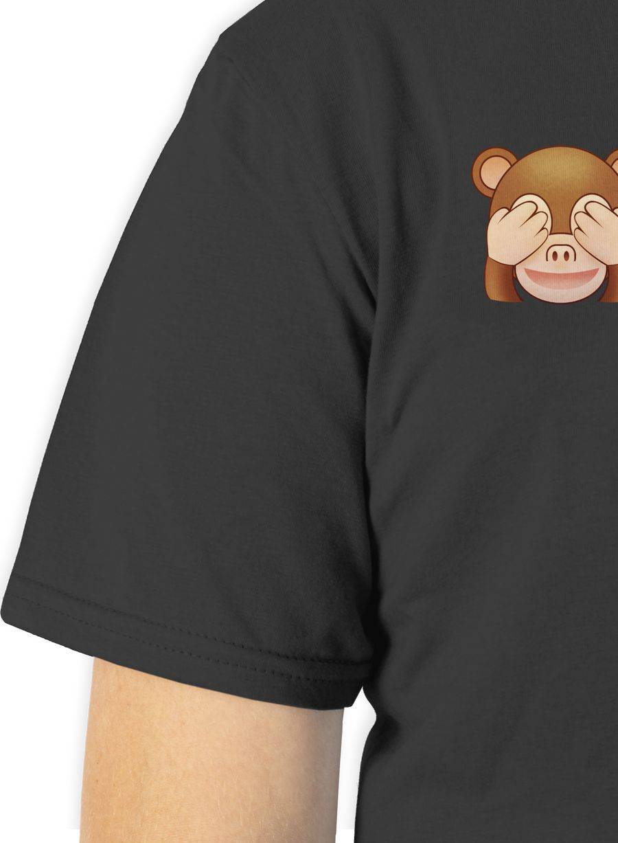 Shirtracer Äffchen - Nix Sehen, Nix Hören, Nichts Sagen Shirts & Mehr Shirtracer