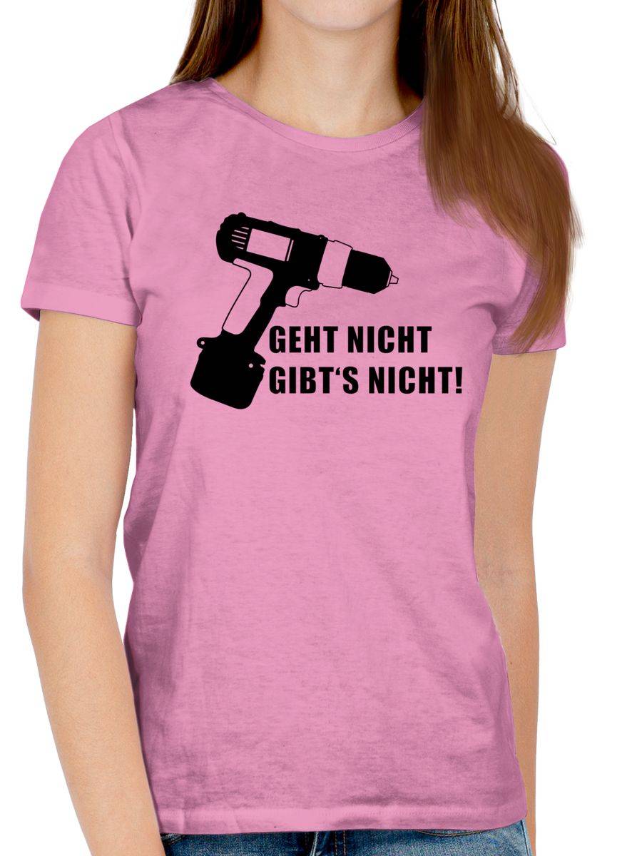 Shirtracer Akku-Bohrer - Geht Nicht, Gibt's Nicht! Shirts & Mehr Shirtracer