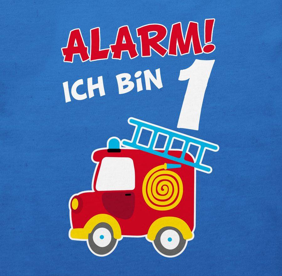 Shirtracer Alarm Ich Bin Eins Feuerwehrauto Shirts & Mehr Shirtracer