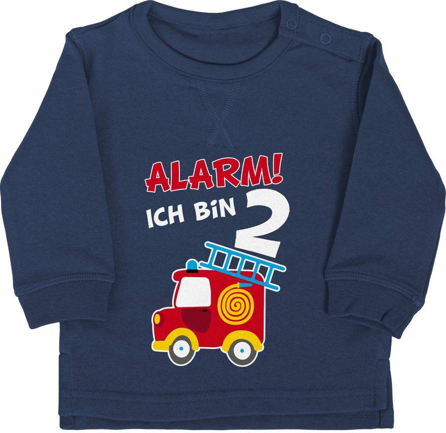 Shirtracer Alarm ich bin zwei Feuerwehrauto: Tshirt Rucksack Shirtracer