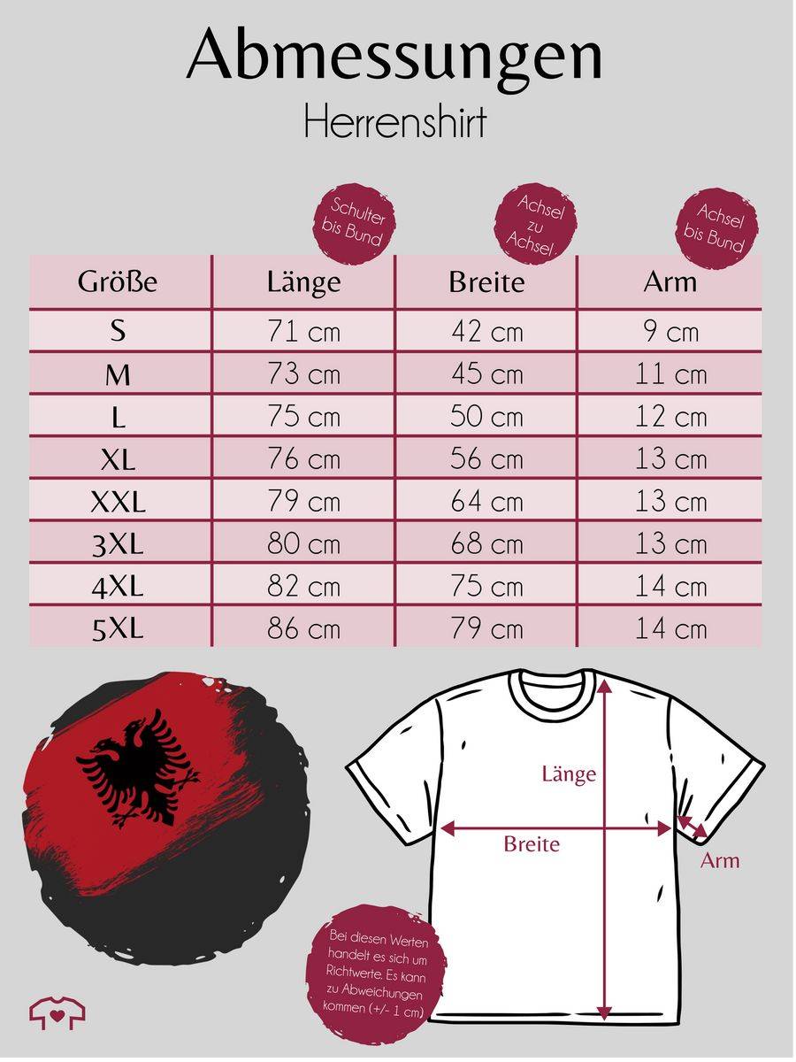 Shirtracer Albanien Albanija Shirts & Mehr Shirtracer