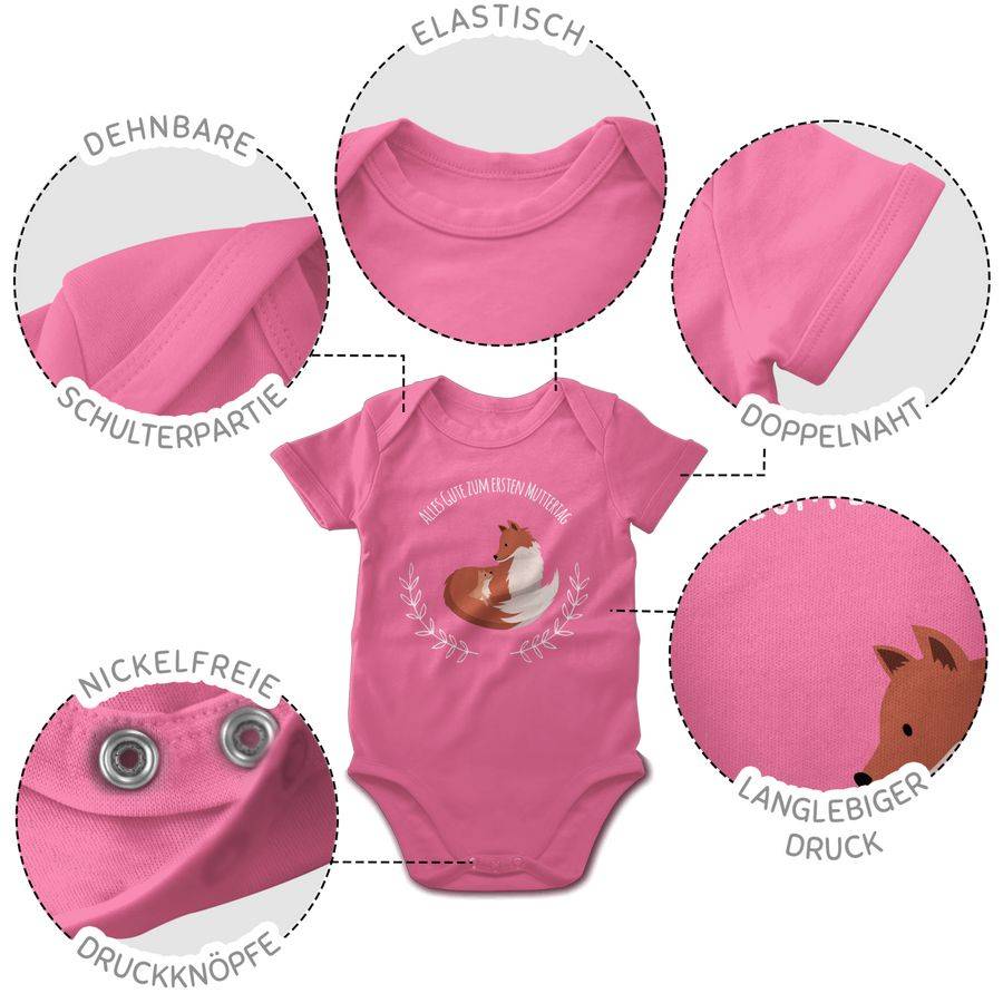 Shirtracer Alles Gute Zum Ersten Muttertag Füchse Shirts & Mehr Shirtracer