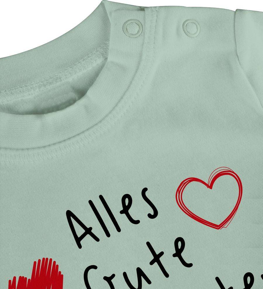 Shirtracer Alles Gute Zum Ersten Muttertag Handschrift Schwarz Shirts & Mehr Shirtracer