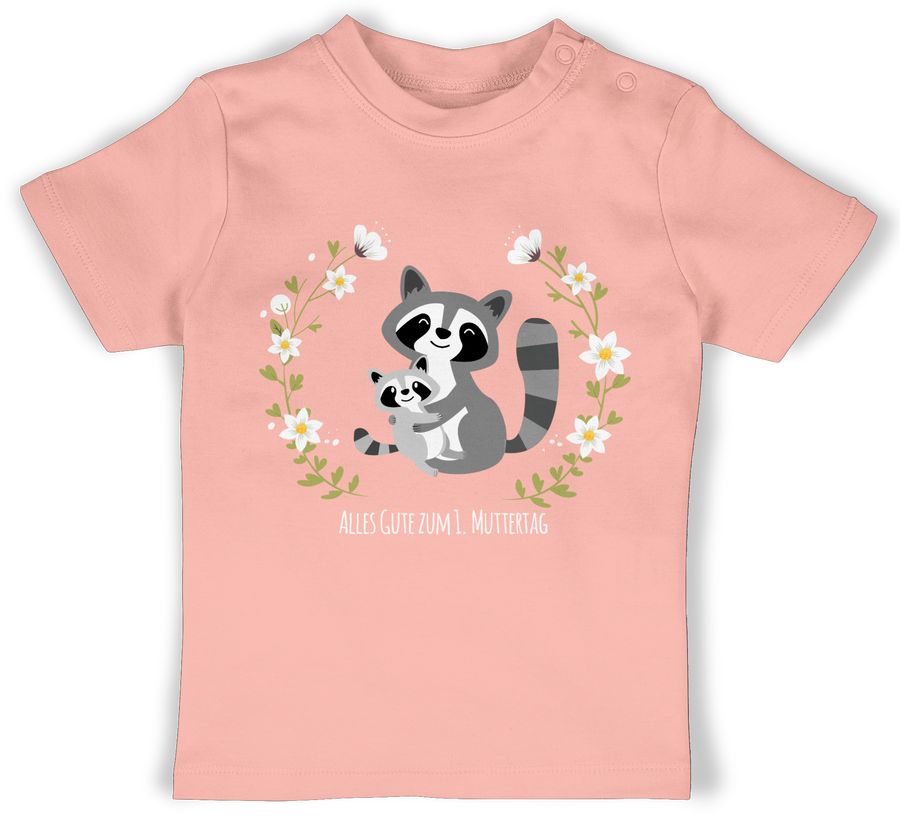 Shirtracer Alles Gute zum ersten Muttertag Waschbären Shirts & Mehr Shirtracer