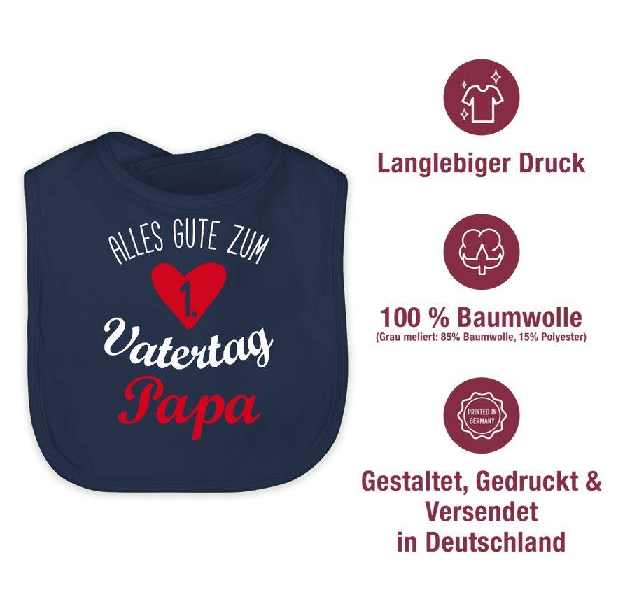 Shirtracer Alles Gute Zum Ersten Vatertag Weiß Shirts & Mehr Shirtracer