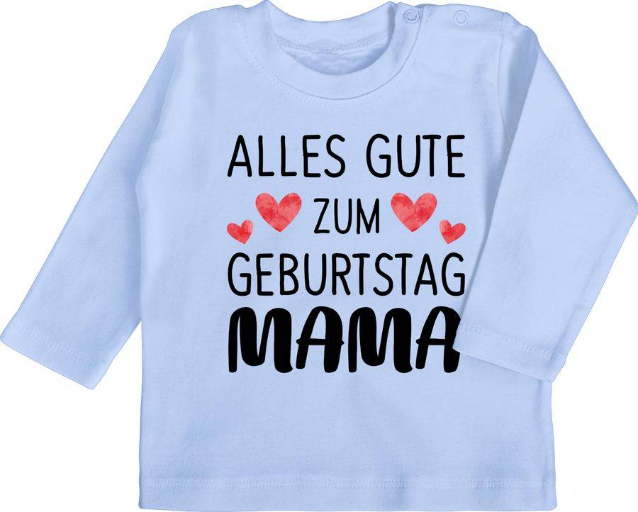 Shirtracer Alles gute zum Geburtstag Mama schwarz: Tshirt Rucksack Shirtracer