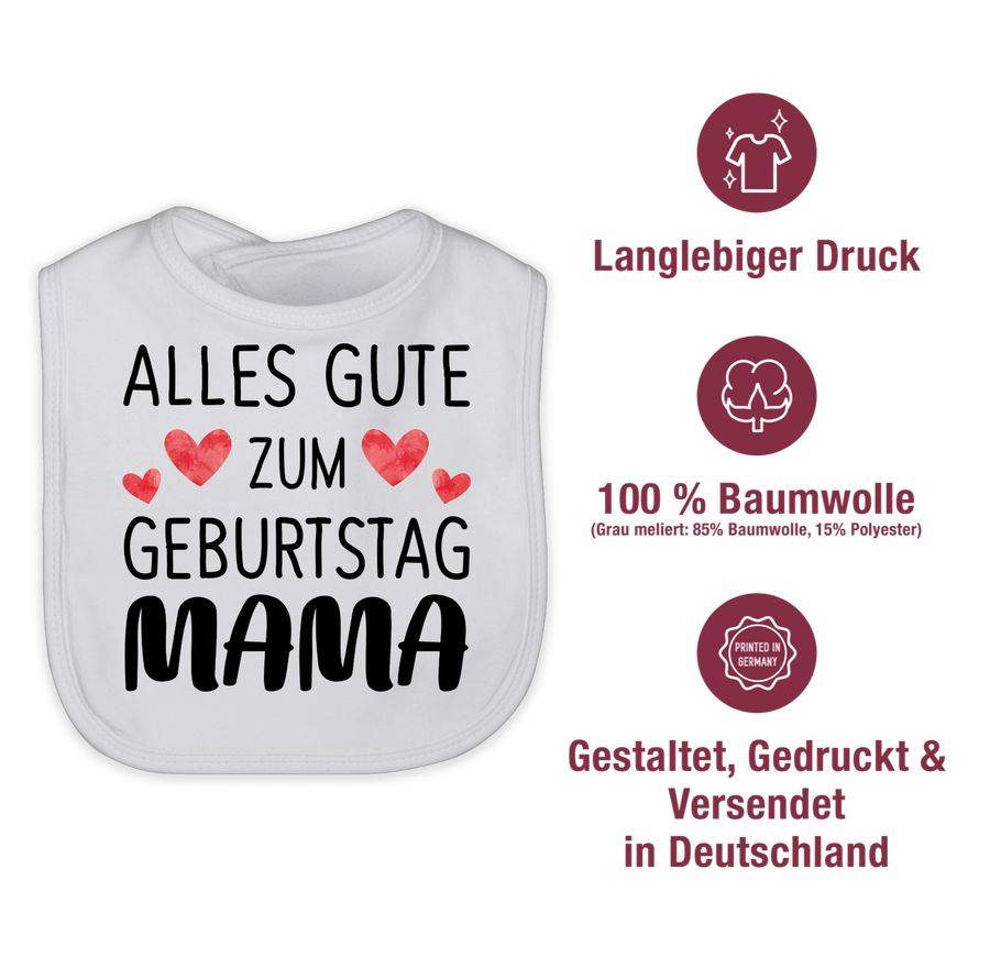 Shirtracer Alles Gute Zum Geburtstag Mama Schwarz: Tshirt Rucksack Shirtracer