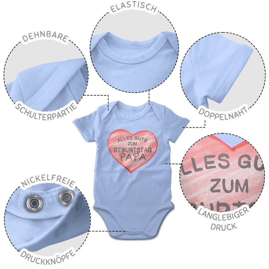 Shirtracer Alles Gute Zum Geburtstag Papa Shirts & Mehr Shirtracer