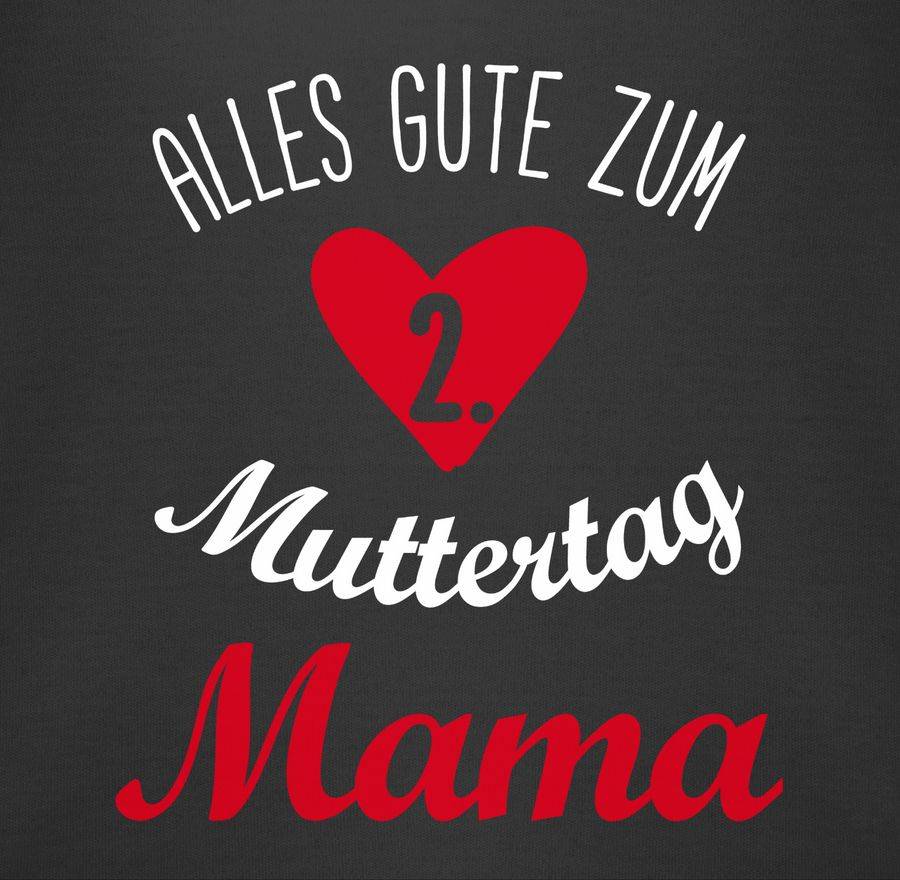 Shirtracer Alles Gute Zum Zweiten Muttertag - Weiß/rot Shirts & Mehr Shirtracer