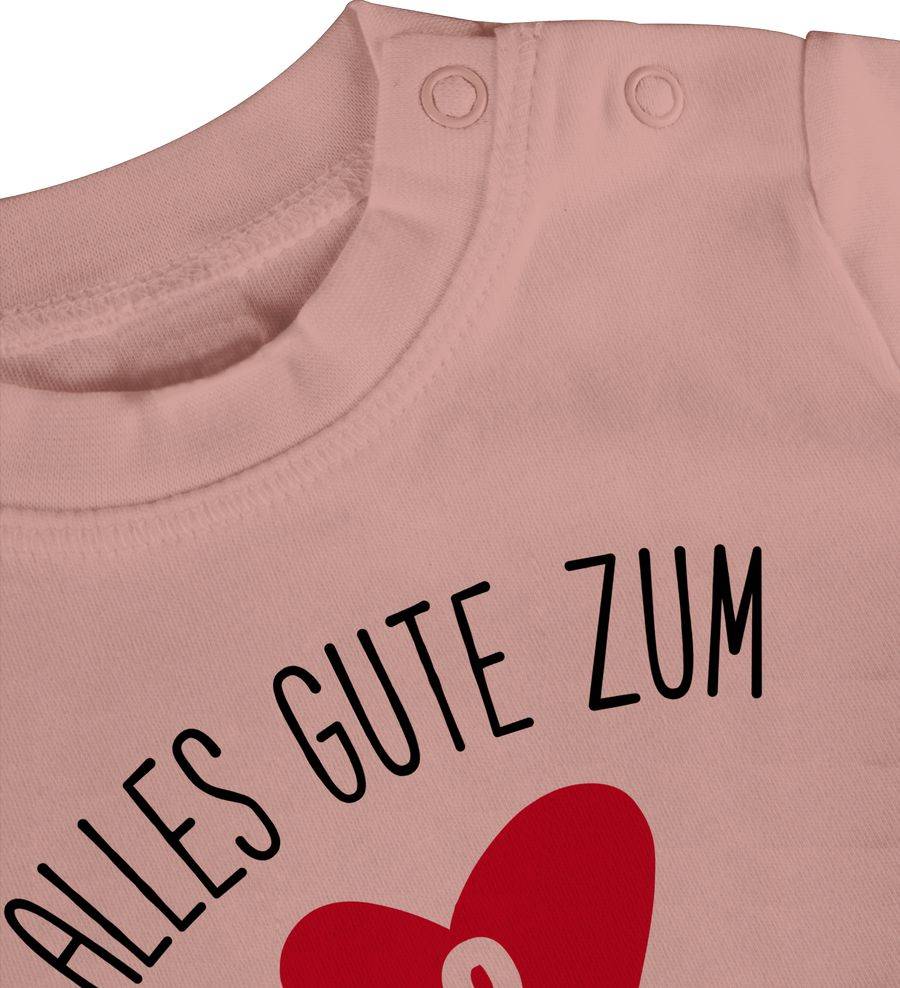 Shirtracer Alles Gute Zum Zweiten Vatertag - Schwarz/rot Shirts & Mehr Shirtracer