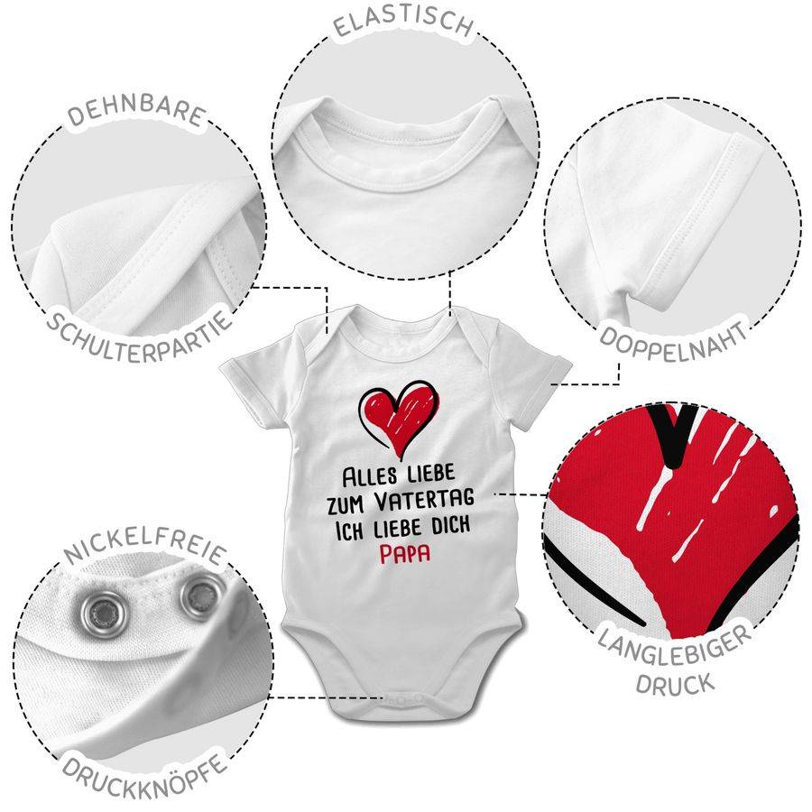 Shirtracer Alles Liebe Papa Zum Vatertag I Shirts & Mehr Shirtracer