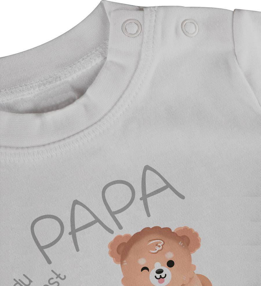 Shirtracer Alles Liebe Zum 1. Vatertag - Papa Bär Und Baby Bär - Grau: Tshirt Gym Bag Shirtracer