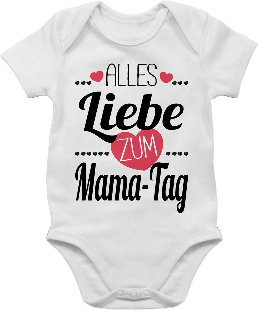 Shirtracer Alles Liebe zum Mama-Tag Herzchen: Tshirt Rucksack Shirtracer