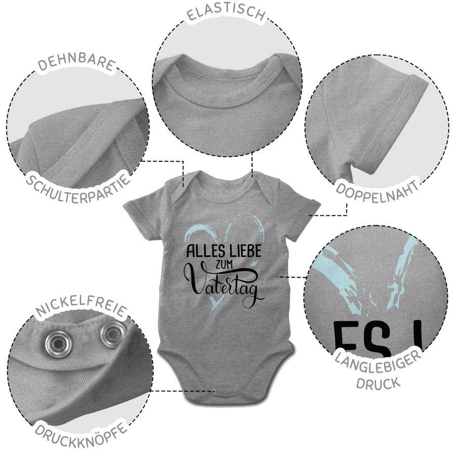 Shirtracer Alles Liebe Zum Vatertag - Blau Shirts & Mehr Shirtracer