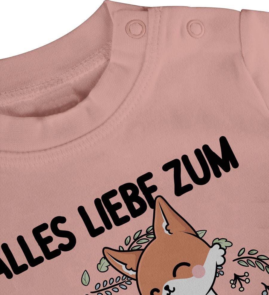 Shirtracer Alles Liebe Zum Vatertag - Mit Füchsen: Tshirt Turnbeutel Shirtracer
