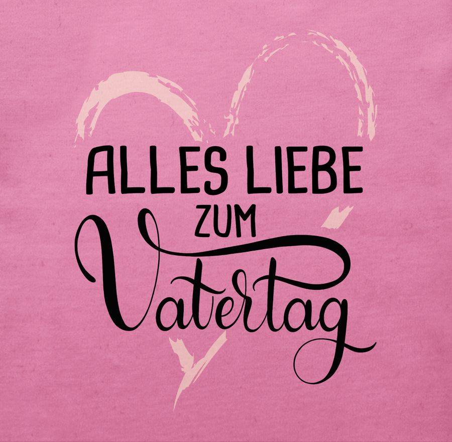 Shirtracer Alles Liebe Zum Vatertag - Rosa: Tshirt Gym Bag Shirtracer