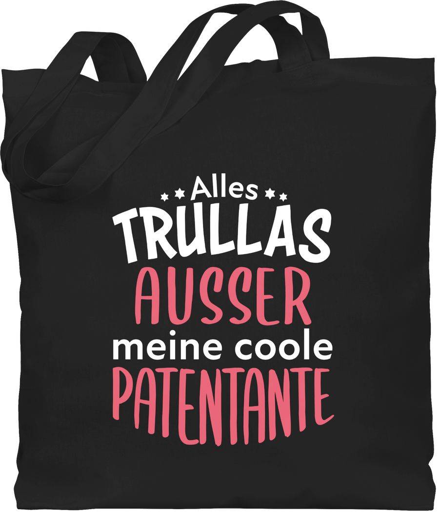 Shirtracer Alles Trullas ausser meine coole Patentante: Tshirt Gym Bag Shirtracer