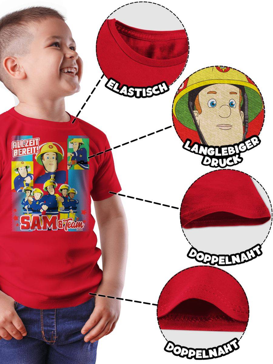 Shirtracer Allzeit Bereit! - Sam & Team Shirts & Mehr Shirtracer