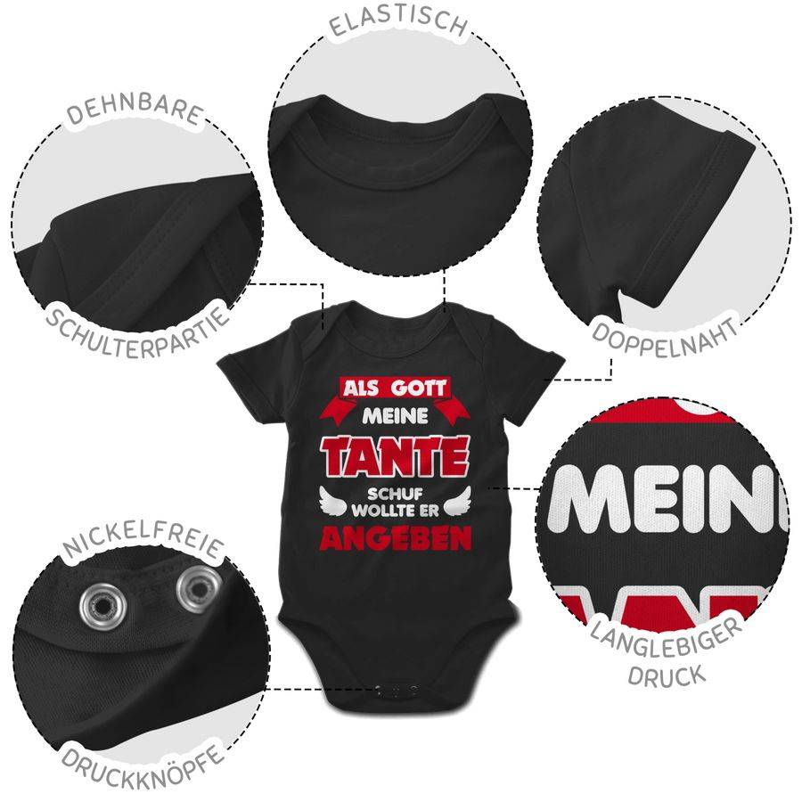 Shirtracer Als Gott Meine Tante Schuf Shirts & Mehr Shirtracer