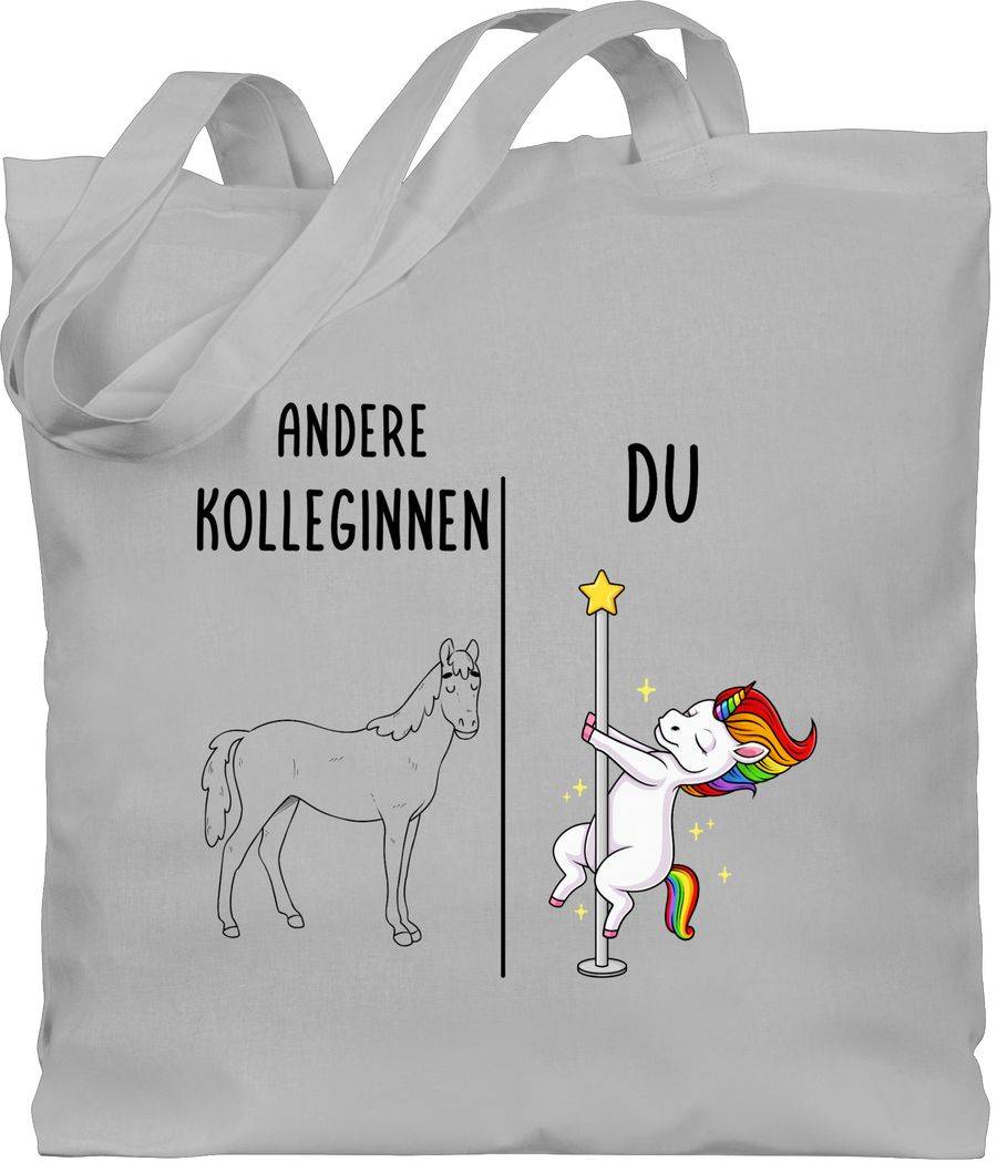 Shirtracer Andere Kolleginnen - Dabbing Einhorn Geschenk zur Rente Kollegin Geschenk Ve Shirtracer