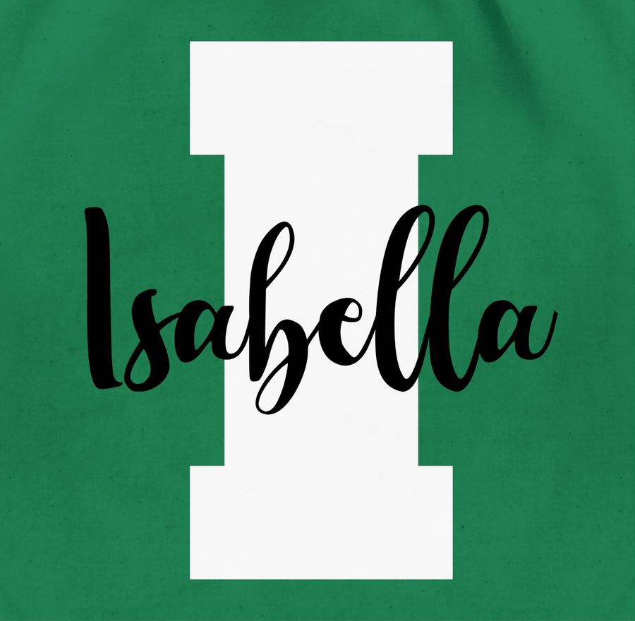 Shirtracer Anfangsbuchstabe Mit Name - Personalisiert Initialen Buchstabe Mit Namen Bedruck Shirtracer