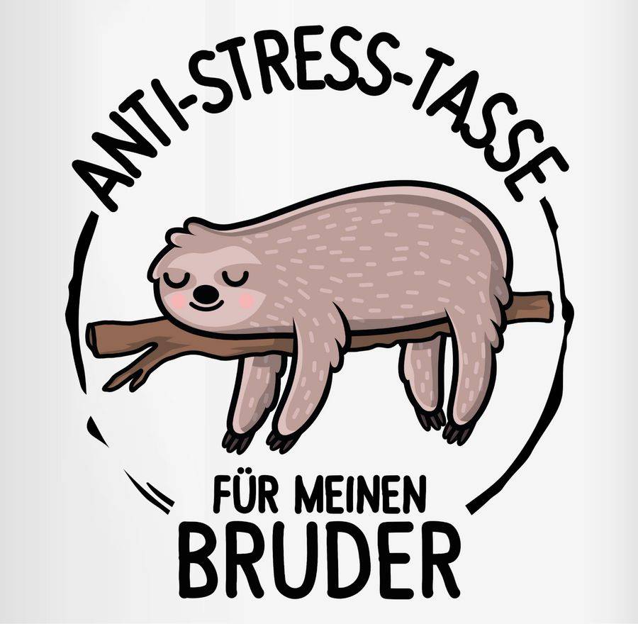 Shirtracer Anti-Stress-Tasse Für Meinen Bruder Shirts & Mehr Shirtracer