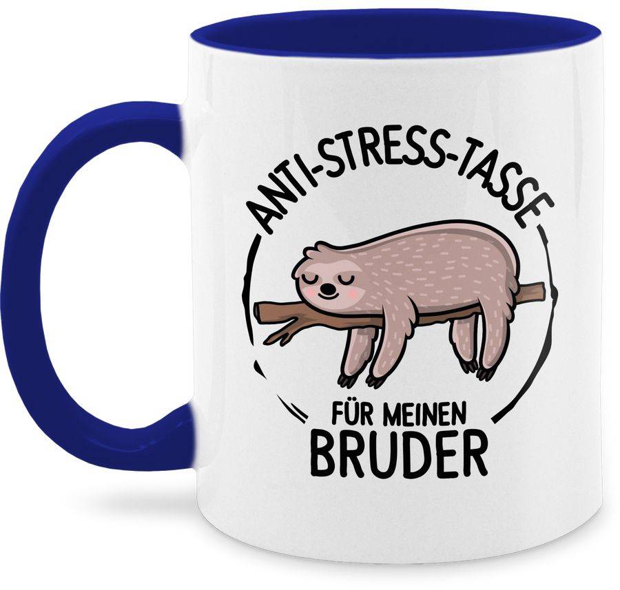 Shirtracer Anti-Stress-Tasse für meinen Bruder Shirts & Mehr Shirtracer