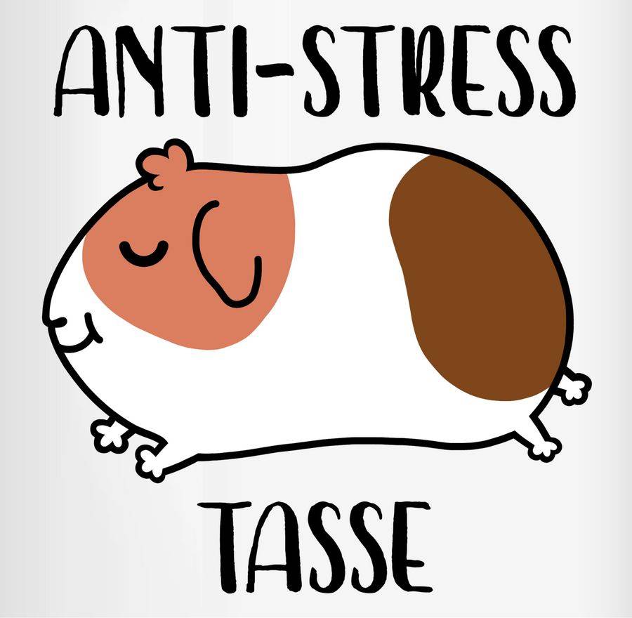 Shirtracer Anti Stress Tasse Meerschweinchen Shirts & Mehr Shirtracer