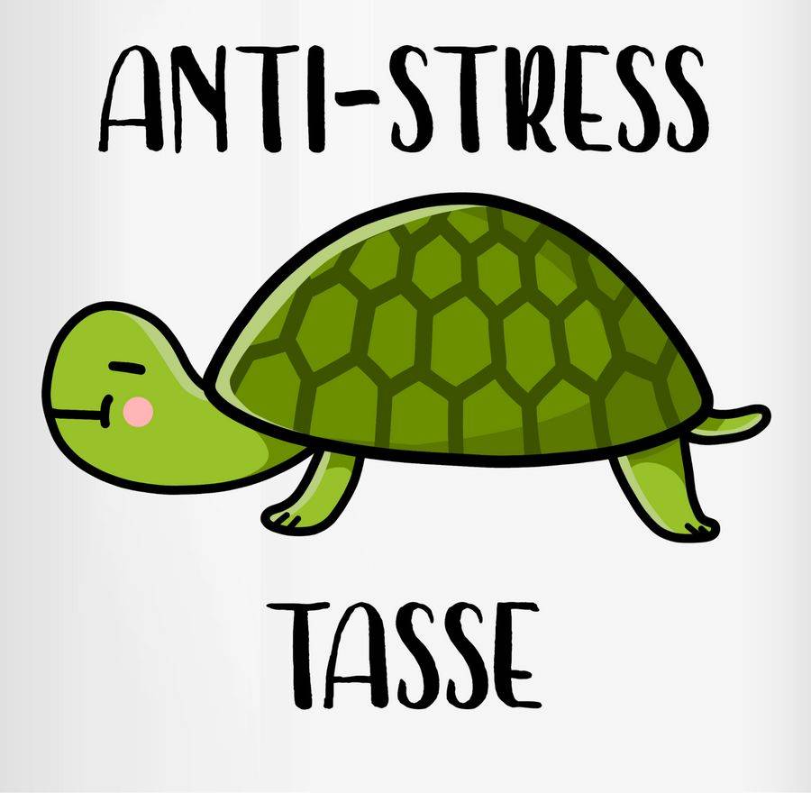 Shirtracer Anti Stress Tasse Schildkröte Shirts & Mehr Shirtracer