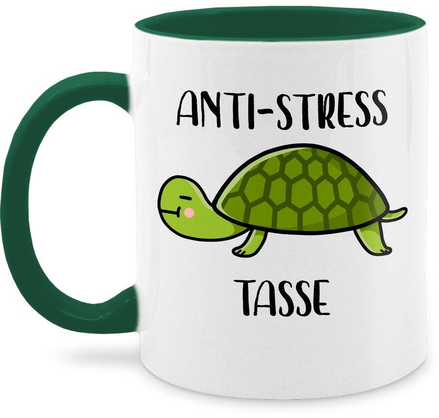 Shirtracer Anti Stress Tasse Schildkröte Shirts & Mehr Shirtracer