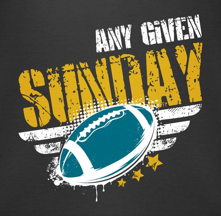 Shirtracer Any Given Sunday Football Jacksonville: Tshirt Turnbeutel Shirtracer