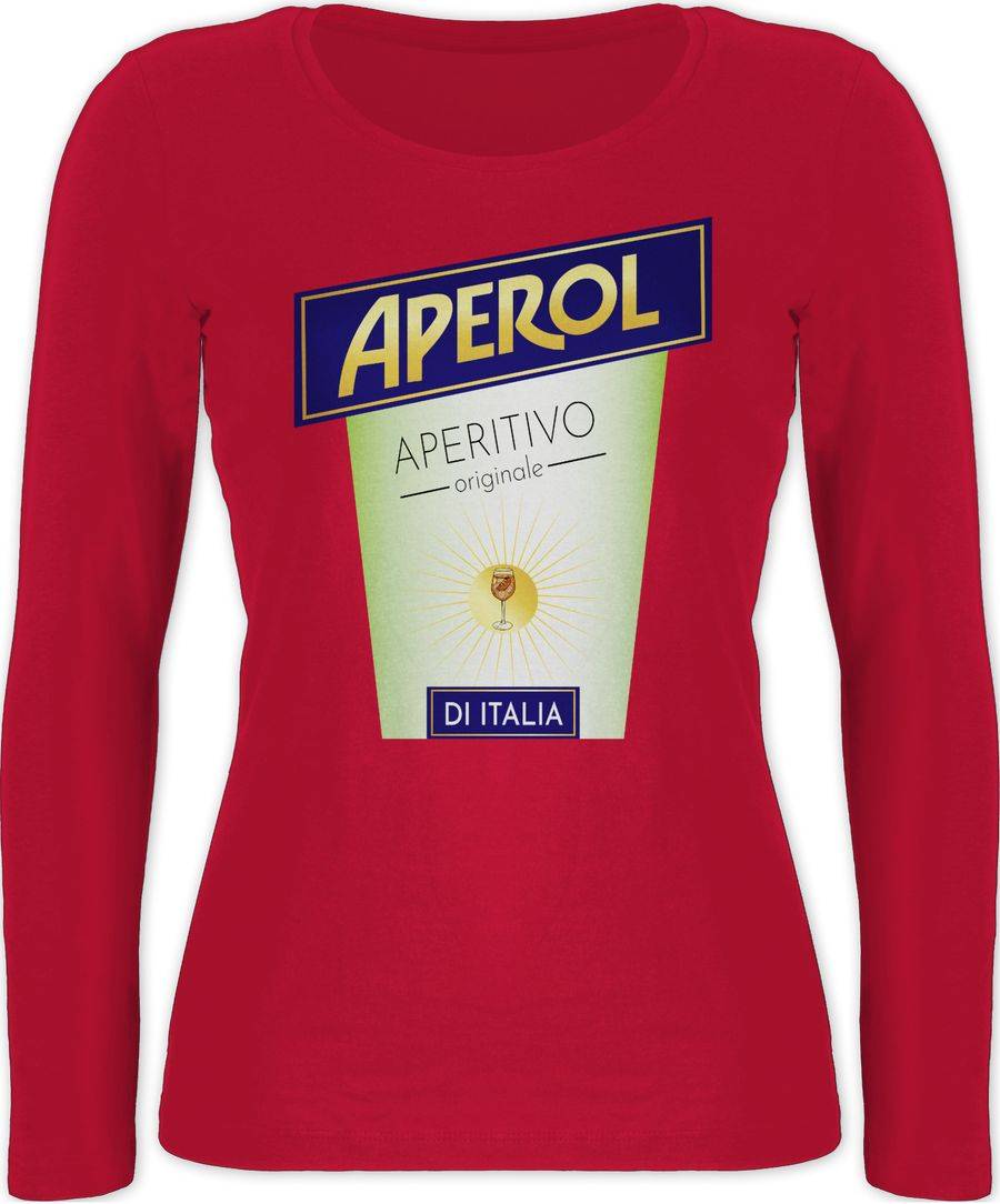 Shirtracer Aperol Kostüm Flaschen Verkleidung Aperol: Tshirt Rucksack Shirtracer