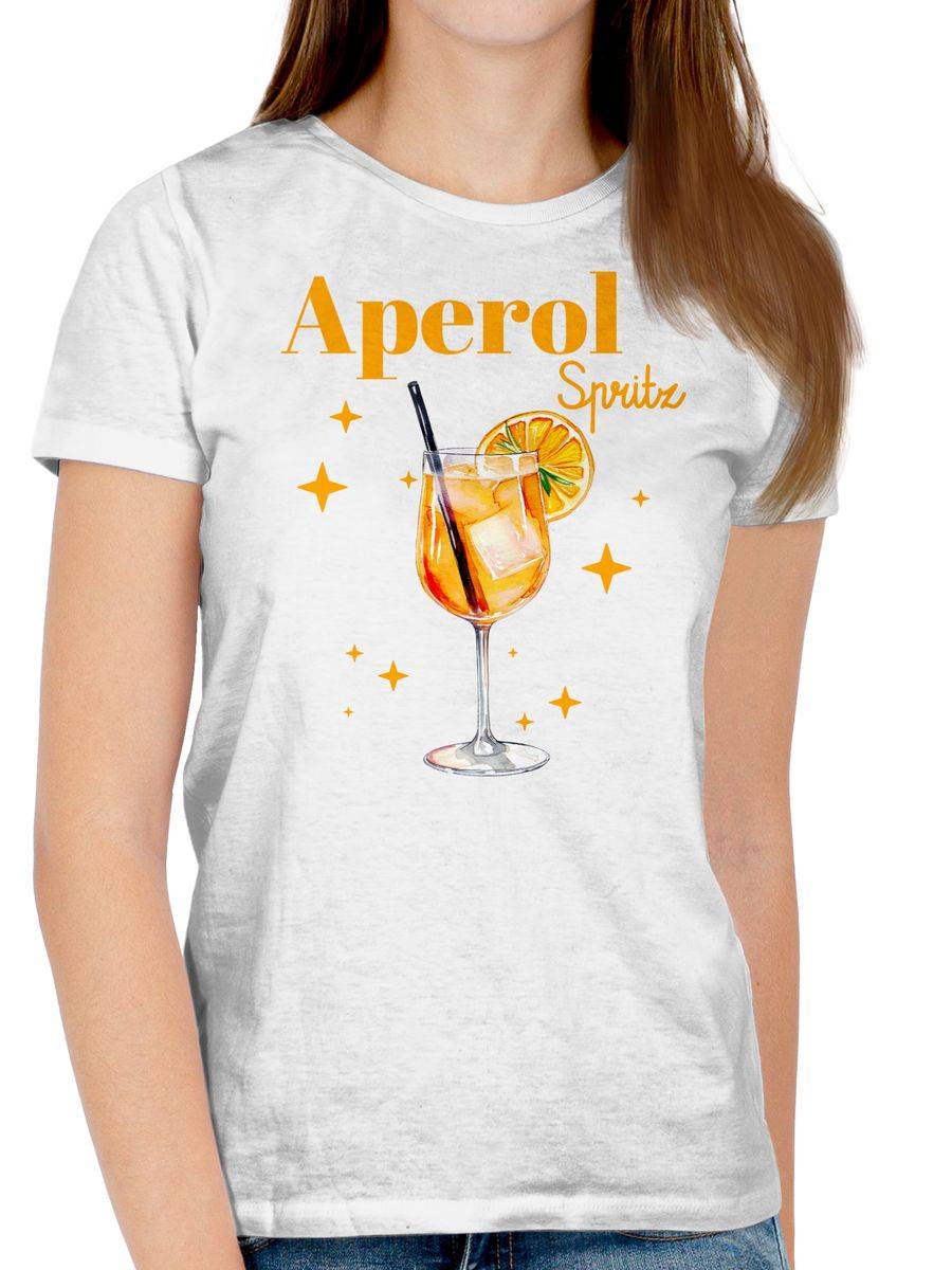 Shirtracer Aperol Spritz Kostüm Aperoli Aperollin Freundin Spritztour Shirts & Mehr Shirtracer