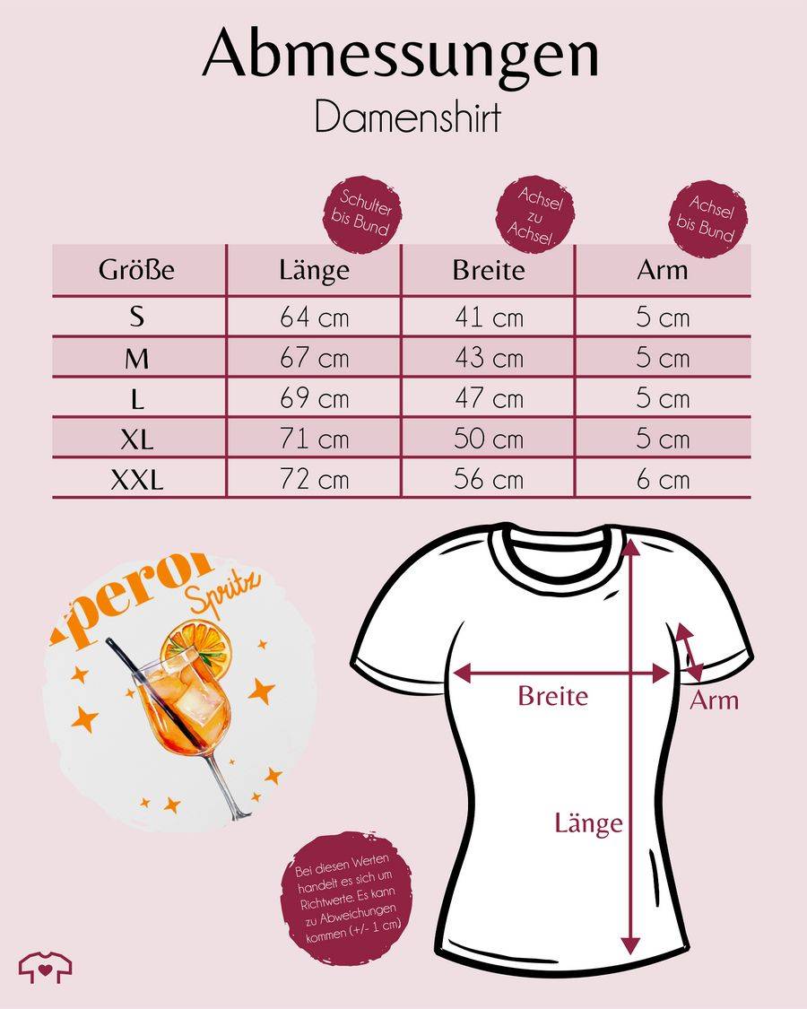 Shirtracer Aperol Spritz Kostüm Aperoli Aperollin Freundin Spritztour Shirts & Mehr Shirtracer
