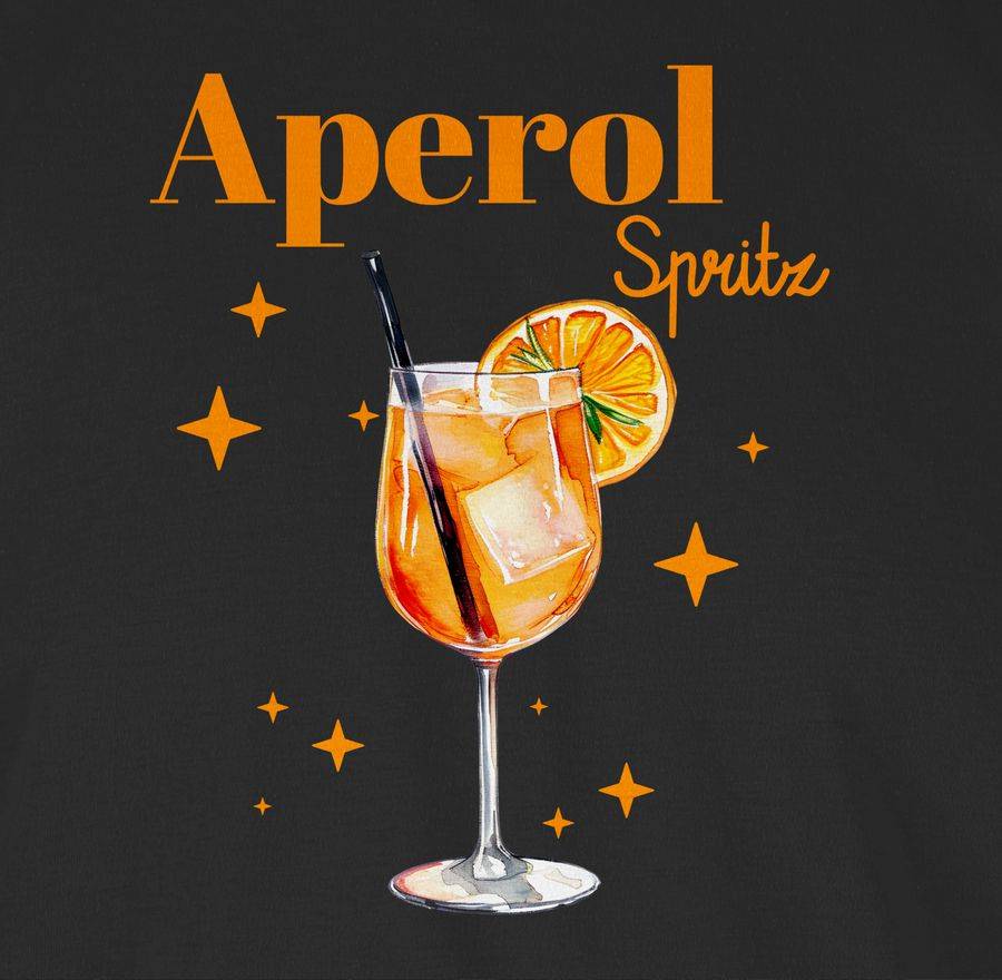Shirtracer Aperol Spritz Kostüm Aperoli Aperollin Freundin Spritztour Shirts & Mehr Shirtracer