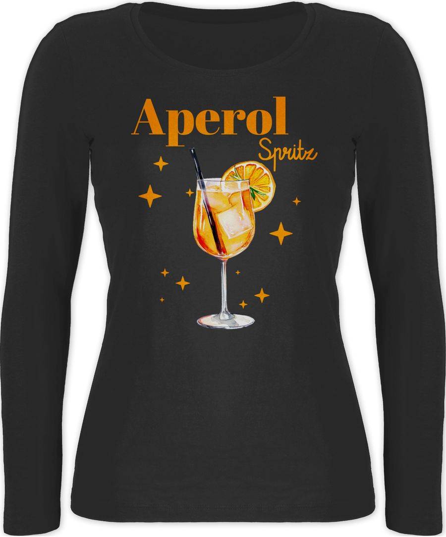 Shirtracer Aperol Spritz Kostüm Aperoli Aperollin Freundin Spritztour Shirts & Mehr Shirtracer