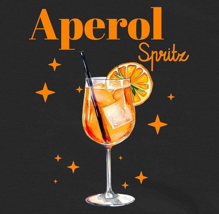 Shirtracer Aperol Spritz Kostüm Aperoli Aperollin Freundin Spritztour Shirts & Mehr Shirtracer