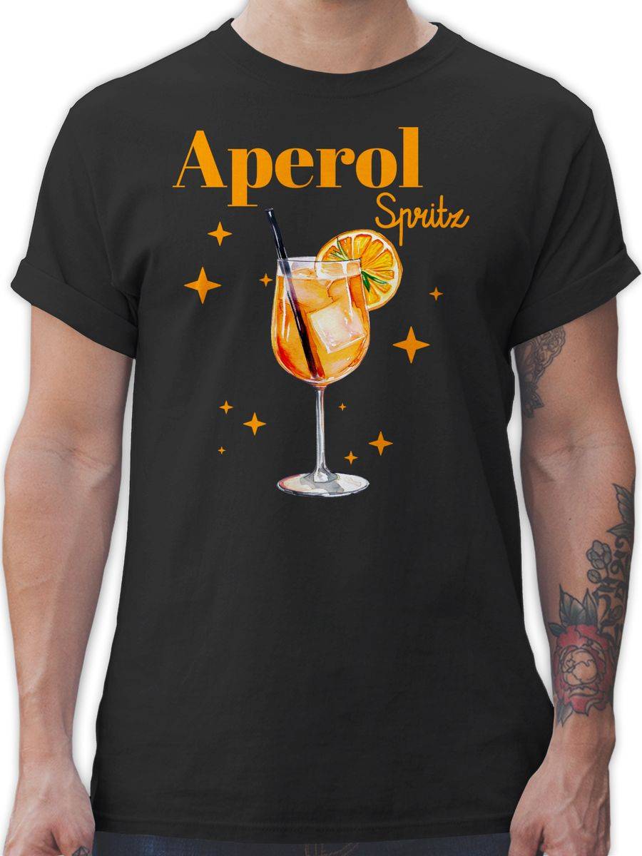 Shirtracer Aperol Spritz Kostüm Aperoli Aperollin Freundin Spritztour Shirts & Mehr Shirtracer