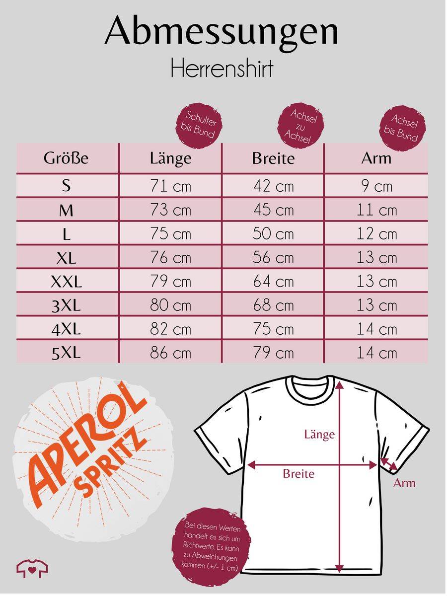 Shirtracer Aperol Spritz Kostüm Shirts & Mehr Shirtracer