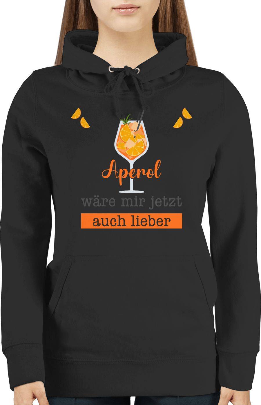 Shirtracer Aperol Wäre Mir Jetzt Auch Lieber - Apreol Geschenk Lustig: T-Shirt Turnbeutel Shirtracer