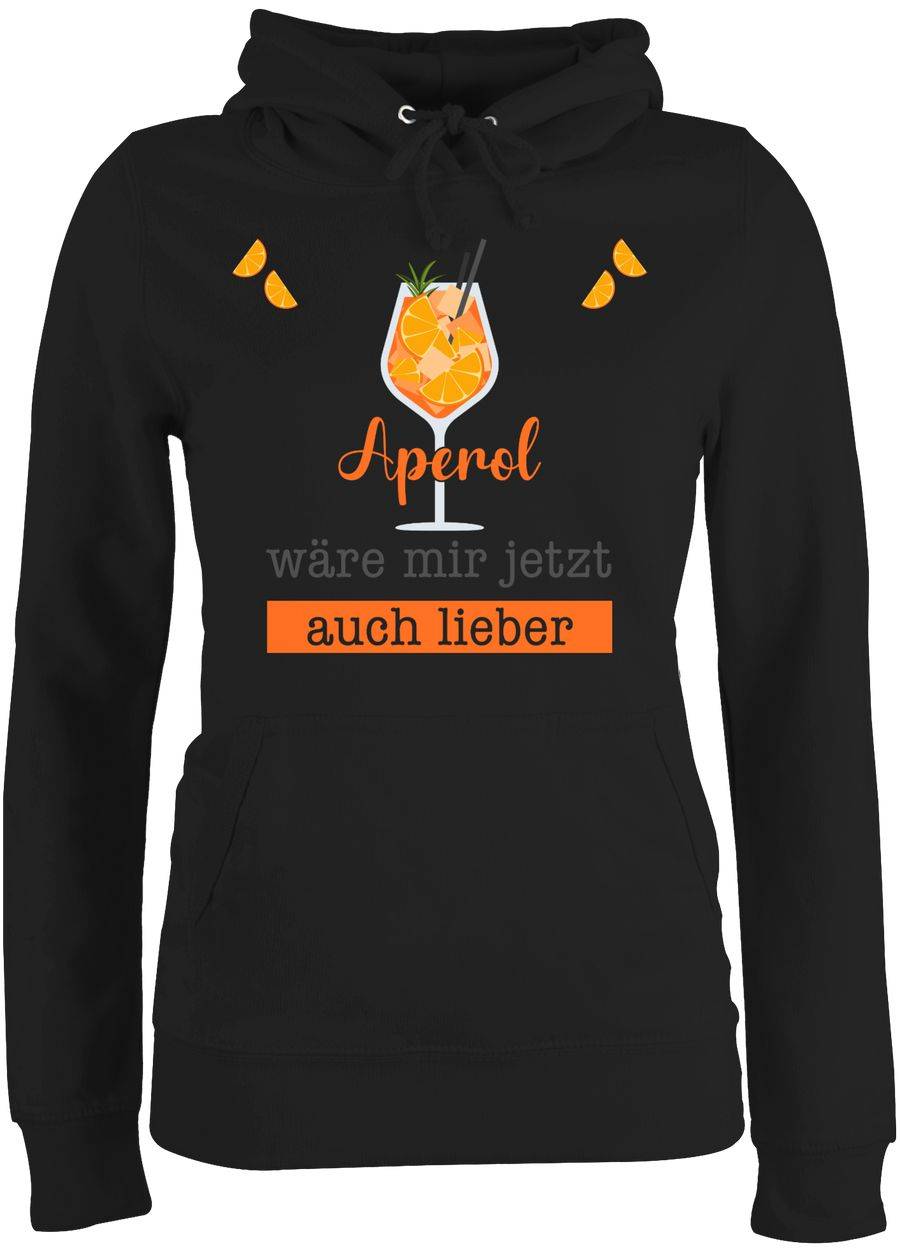 Shirtracer Aperol wäre mir jetzt auch lieber - Apreol Geschenk Lustig: T-Shirt Turnbeutel Shirtracer