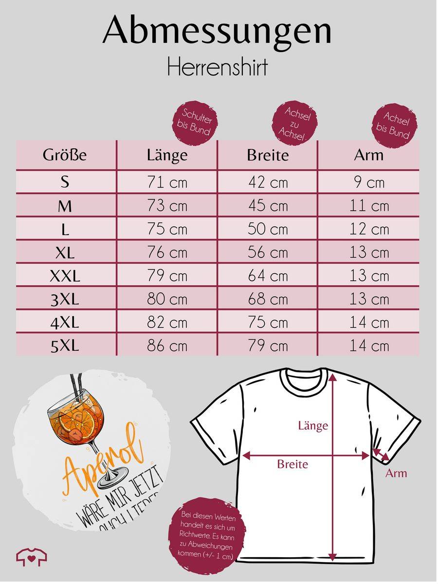 Shirtracer Aperol Wäre Mir Jetzt Auch Lieber - Lustige Geschenke Aperol Shirts & Mehr Shirtracer