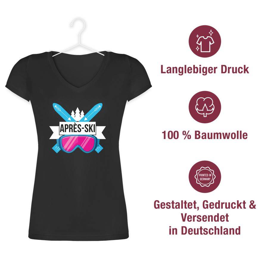 Shirtracer Après-Ski Mit Brille: Tshirt Gym Bag Shirtracer