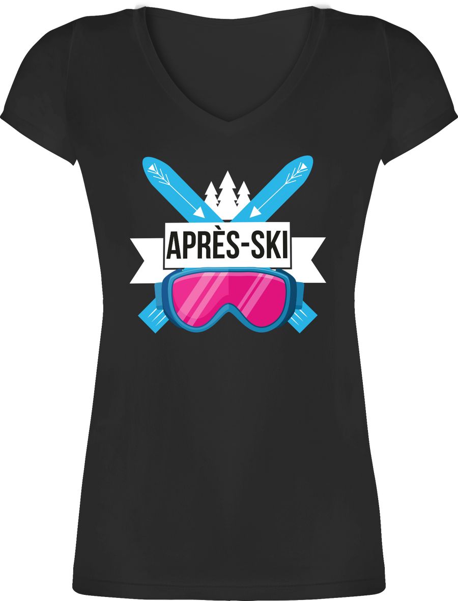 Shirtracer Après-Ski mit Brille: Tshirt Gym Bag Shirtracer