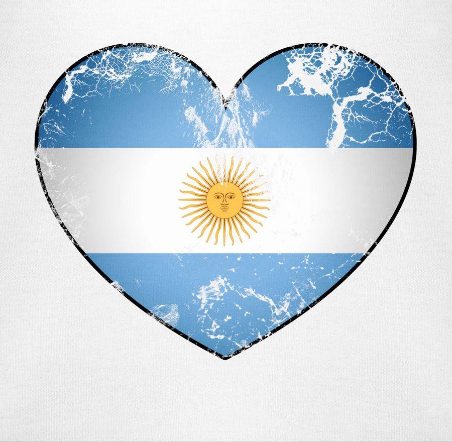 Shirtracer Argentinien Vintage Herz Shirts & Mehr Shirtracer