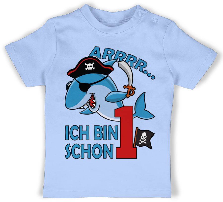 Shirtracer Arrrr ich bin schon eins mit Piraten-Hai Shirts & Mehr Shirtracer