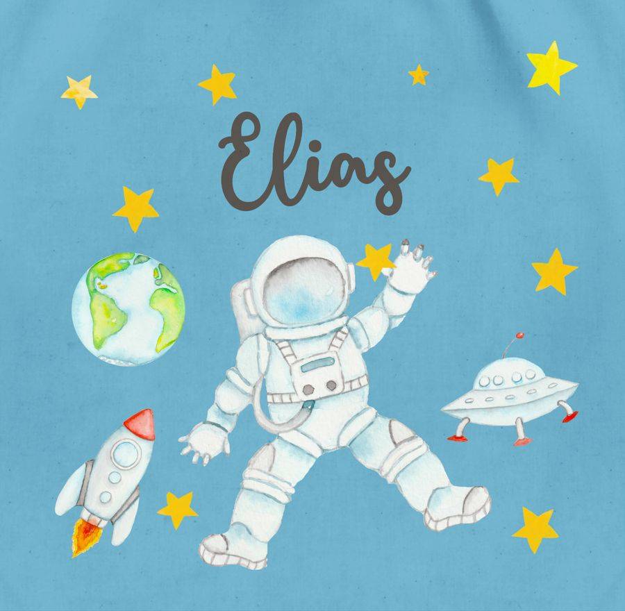 Shirtracer Astronaut Kinder Raumfahrt Weltraum Planet Geschenk Shirts & Mehr Shirtracer