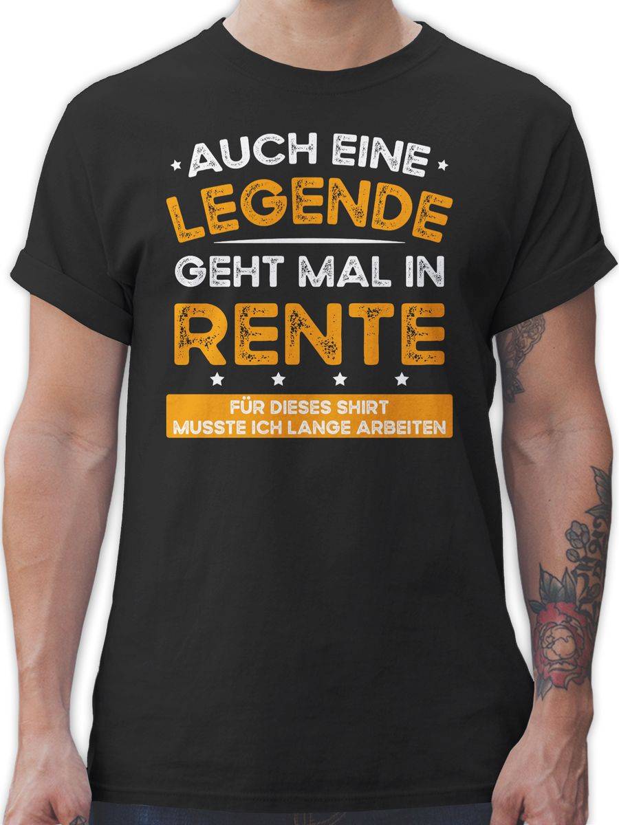 Shirtracer Auch eine Legende geht mal in Rente: Tshirt Rucksack Shirtracer